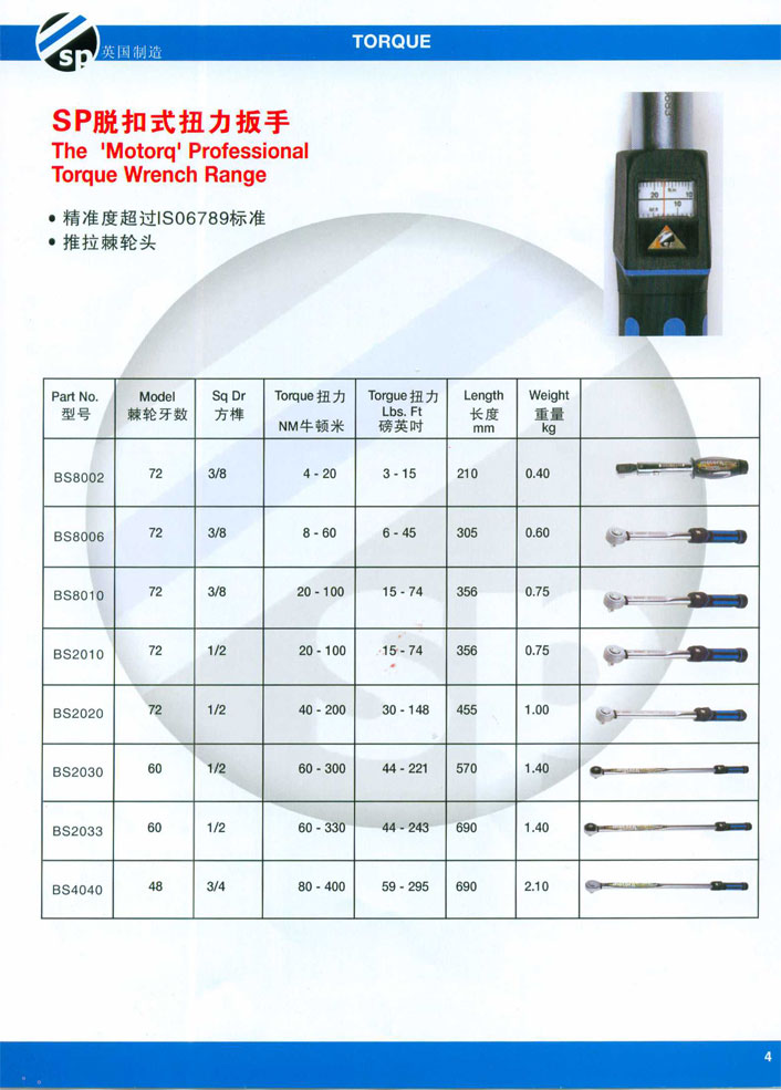 扭力扳手|扭力板手|USAG工具